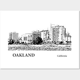 Oakland - California Posters and Art